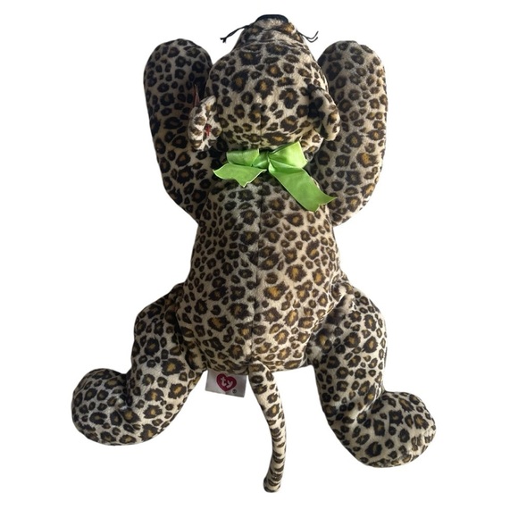 Ty SPECKLES Leopard Pillow Pals Plush 1996 Stuffed Animal 13" Soft Toy Beanie - Picture 7 of 9